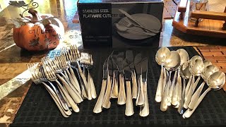 CEKEE Stainless Steel Flatware Cutlery Set