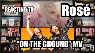 ROSÉ "ON THE GROUND" Reaction - We were not emotionally prepared for the SLAY!