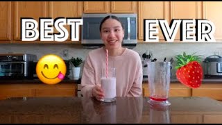 Easy & Delicious STRAWBERRY Milk! | N.K. Cookery