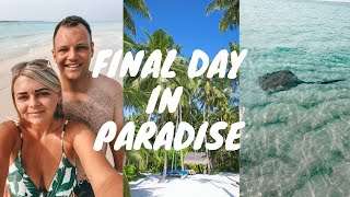 DAY 10 KUREDU MALDIVES - Our final full day | finding stingrays and baby hermit crabs