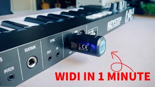 Einführung in WIDI - Bluetooth MIDI - in 1 Minute