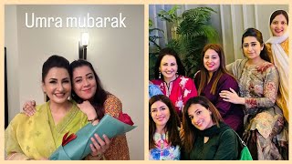 Saba Faisal Umrah pics / Saba Faisal with her daughters in law / Saba Faisal vlog / Saba Faisal