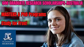 Study in Australia for FREE! Tuition Waiver and Living Stipend!