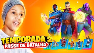 ⭐ ZEREI O NOVO PASSE DE BATALHA TEMPORADA 2 CAPÍTULO 3 DO FORTNITE!