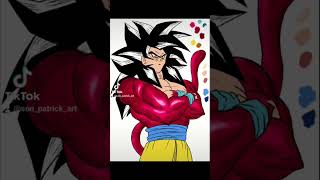 🔥GOKU SSJ4🔥 Speed-Drawing #dragonballsuper #goku #dbz #vegeta #dragonball #anime #dragonballz