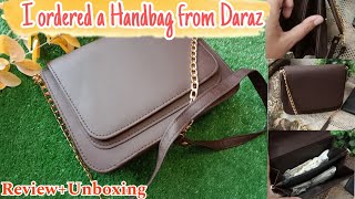 Daraz Handbag Review | Online Shopping Experience