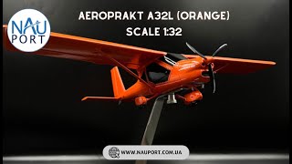 Exclusive model Aeroprakt A32L (Orange) Aeorklub Aeroprakt demonstrator