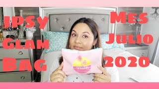 IPSY GLAM BAG EN ESPAÑOL MES DE JULIO 2020