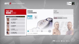 EA SPORTS UFC 3 | Ranked Championships | Online Gameplay [PS4 Pro] Live