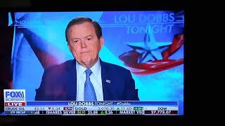 Lou Dobbs gets annoyed on camera