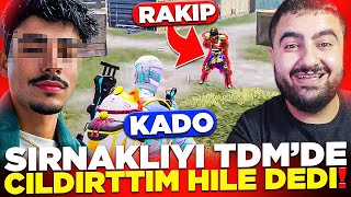 ŞIRNAKLIYI TDM'DE ÇILDIRTTIM BANA HİLE DEDİ 😱 Pubg Mobile