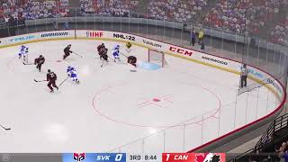 IIHF WORLD CHAMPIONSHIP QUARTER FINALS #1 CANADA VS SLOVAKIA