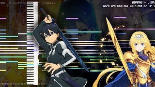 【MIDI DL】Sword Art Online: Alicization OP 1「ADAMAS - LiSA」| SC-88 MIDI Cover / Remaster