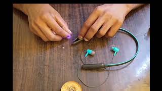 how to change PCB of Bluetooth Neckband