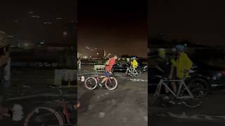 LONGEST FIXIE SKID EVER #cycling #bike #fixie #fixedgear