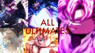 All Ultimates In Every Battlegrounds Game