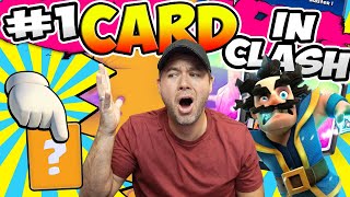 THIS IS NOW THE BEST CARD in CLASH ROYALE! NEW DECK!