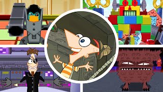 Phineas and Ferb DS - All Bosses + Ending [No Damage]