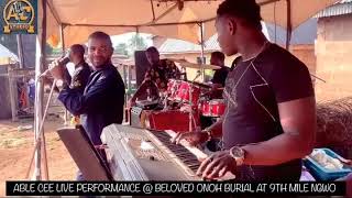 Able Cee Live Performance @ Beloved Onoh’s Burial at 9th mile Ngwo Enugu