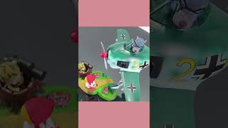 Wolf Panic of Egg Plane | Painting #shorts