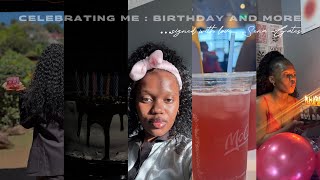 celebrating me : birthday and more | venting , studying , big 17 , new hair | South African YouTuber