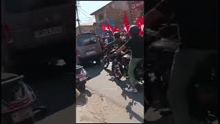 Celebration by Nc Working at Kishtwar on Omar Abdullah's swearing in ceremony as CM #shortvideo