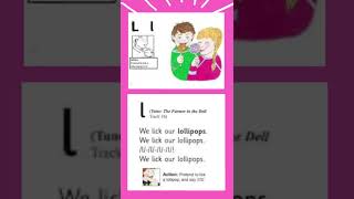 Jolly Phonics Ll Song    #shorts  #jollyphonics  #actionsongforkids