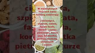 źródła kwasu foliowego #tarczyca #hashimoto #dieta