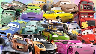 Looking For Disney Pixar Cars 3 Lightning Mcqueen, Doc Hudson, Cal Weathers, Bobby Swift, Fillmore