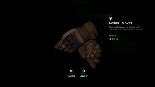 THE LONG DARK: Tactical gloves