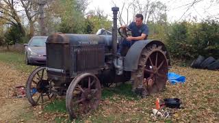 McCormick Deering 1929 start and run