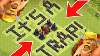 clash of clans night mode funny traps moment