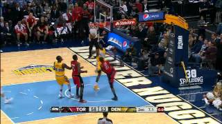 Terrence Ross' MONSTER Dunk on Kenneth Faried