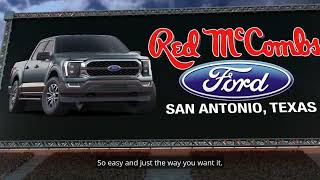 Custom Order your Red McCombs Ford. Build your Fan Favorite just the Way you Like it.