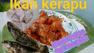 Makan tegahari ikan kerapu!! #masak ikan#Goreng ikan