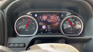 Allison 10 Speed, going through the gears! 2020 2500HD CHEVROLET GMC DENALI HIGH COUNTRY