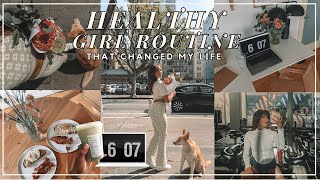 HEALTHY GIRL ROUTINE THAT CHANGED MY LIFE 🌿☁️ Becoming a Morning Person + Productivity Tips