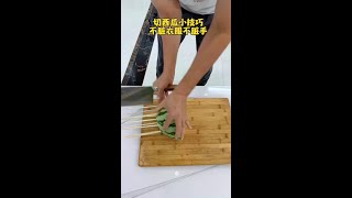 Cut watermelon tips, no dirty clothes, no dirty hands