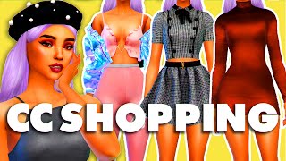 SIMS 4: BIGGEST CC SHOPPING VIDEO EVER! (+ CC LINKS INCLUDED)