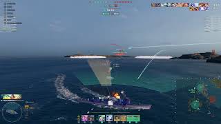 World of Warships Clan Battle (Season 27) “Asp” [D_INC] vs [OPHUX]