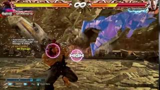 TEKKEN™7 - Two Bars, 111 Damage Rageless Akuma Wallcarry