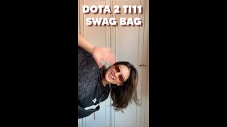 DOTA 2 #TI11 SWAG BAG UNBOXING!