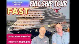 CARNIVAL MAGIC FAST SHIP TOUR, INTERVIEW CD