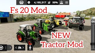 Fs 20 New Indian Tractor Mod| Fs 20 Best Tractor Mod #farminggames #fsskills #noob #fs20gameplay