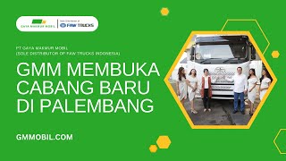 PT Gaya Makmur Mobil (GMM) Membuka Cabang Baru di Palembang