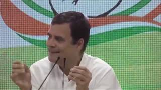 Rahul Gandhi addresses media at Congress HQ on Lok Sabha 2019 Election results