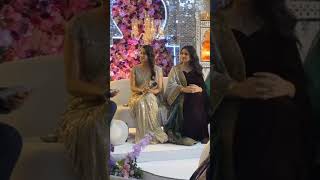 Ayeza khan and Sarah at London event #ayezakhan #trendingshorts