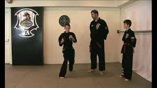 Long Form One for Jr  Orange Belt