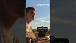 Cutout aus Perfect #acoustic #guitar #music #fingerstyle #cover #kilian #braun #cutout #shorts