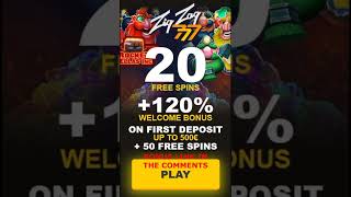 🎁20 Free Spins No Deposit Bonus💲💲💲ZigZag777 Casino - Big Wins, Best Slots, Fair Play